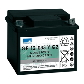 Sonnenschein GF12 033 YG2 GEL-batteri 33 Ah